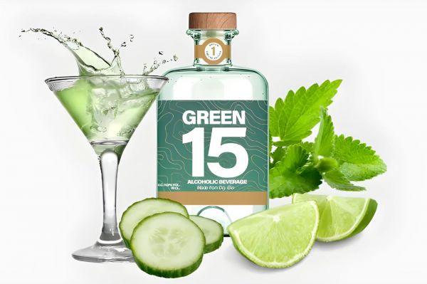Photo for: GREEN15 wins SILVER MEDAL at the 2024 London Spirits Competition